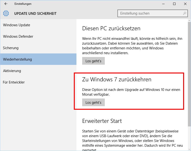 Windows 10 deinstallieren & löschen – so geht's