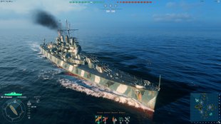 world of warships cleveland battle tips