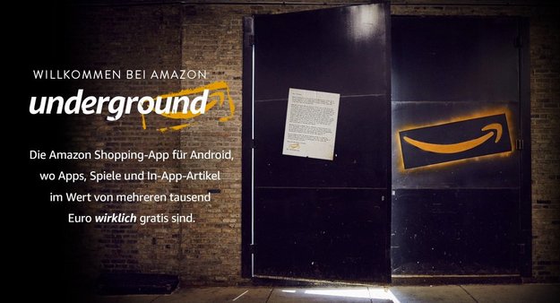 Amazon Underground: Neue Shopping-App mit kostenlosen Apps und Games