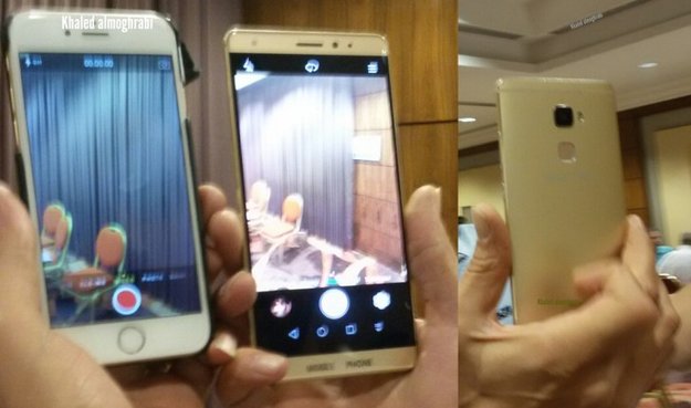 Huawei Mate S: Neue Fotos geleakt, Größenvergleich mit iPhone 6