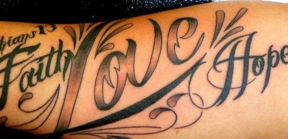 Spruch mann tattoo Tattoo Schriften