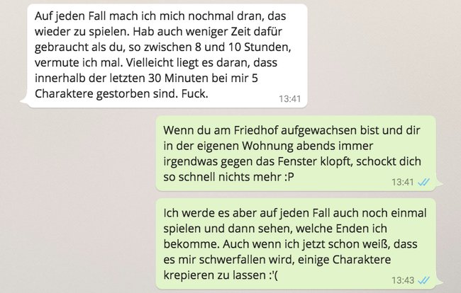 Until Dawn Chat 14