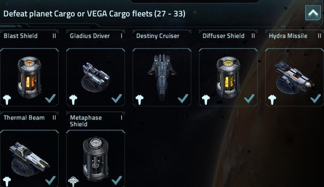 Vega Conflict Baupläne