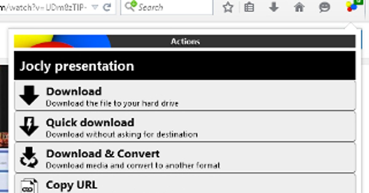 Firefox addons video download helper