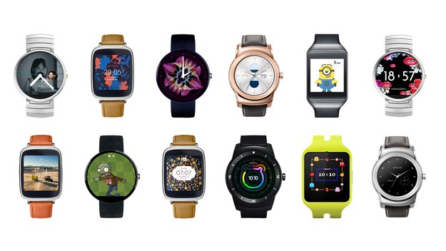 Android Wear: Update bringt interaktive und verlinkte Watchfaces; G Watch R erhält WLAN