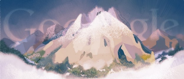 Erstbesteigung des Mont Blanc - alpines Google-Doodle zum 229. Jahrestag einer großartigen Leistung