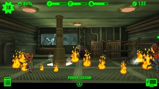 Fallout Shelter: Katastrophen bekämpfen - das könnt ihr gegen Feuer und Kakerlaken tun