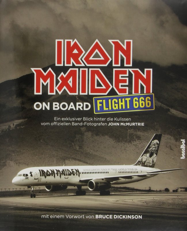 zahlen bedeutung flight 666 iron maiden buchcover