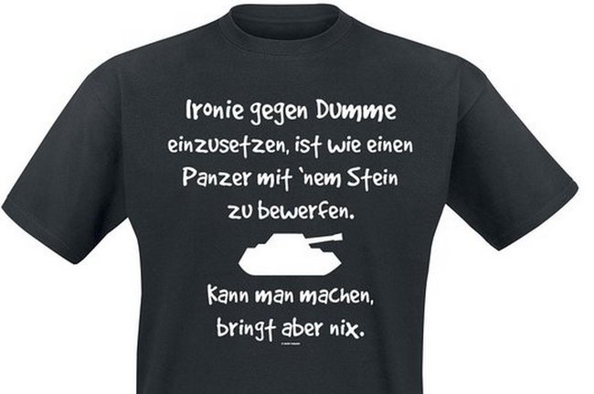 dumme menschen t-shirt ironie gegen dummheit