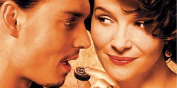 johnny depp filme chocolat