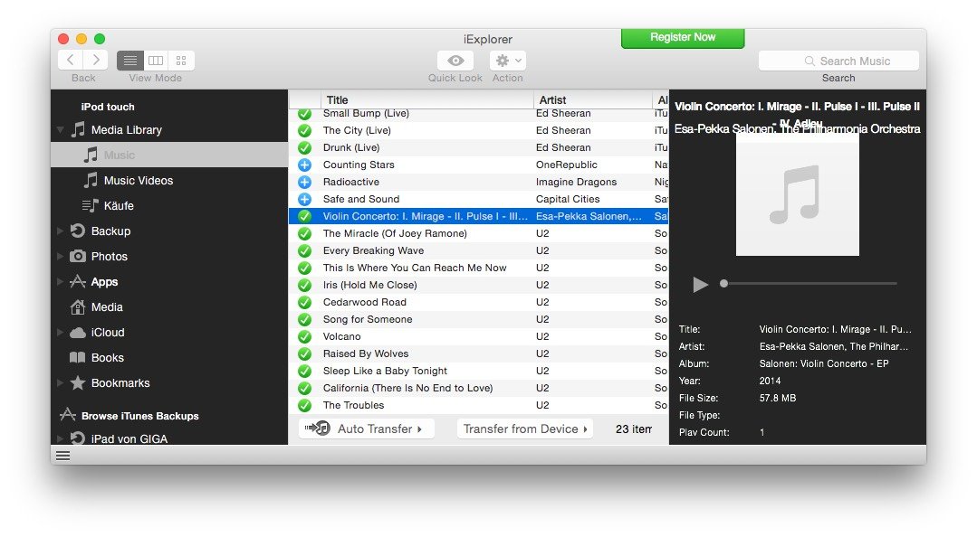 Musik Vom Ipod Auf Mac übertragen Kostenlos Musik vom iPhone (& iPod & iPad) auf den Mac übertragen