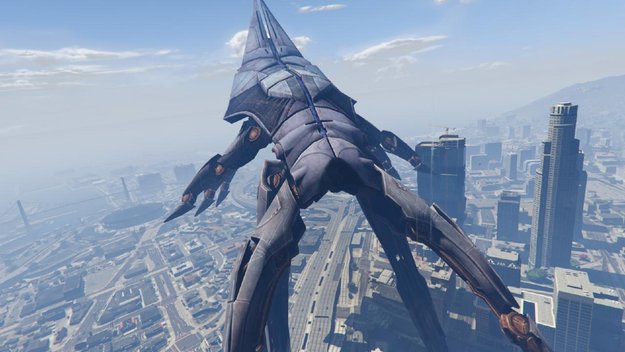 Diese Mod verschafft euch einen Mass Effect Reaper über Los Santos