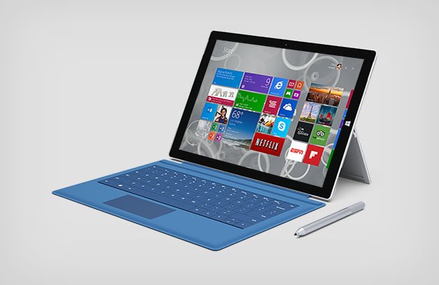 Das Surface Pro 3 kommt mit ordentlicher Hardware und lässt sich per Touch, Stylus und Tastatur bedienen.