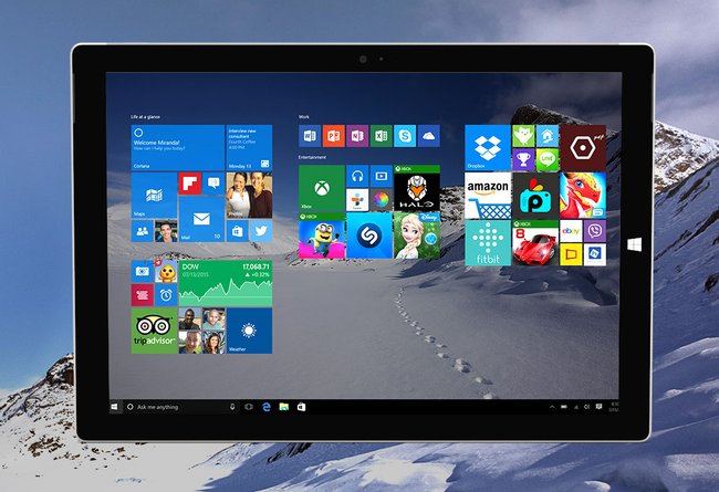 Das Surface Pro 3 lässt sich als Notebook und als Tablet bedienen.