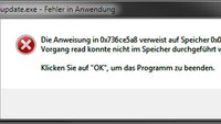 update.exe - Fehler in Anwendung seit Windows 10 – Was tun?