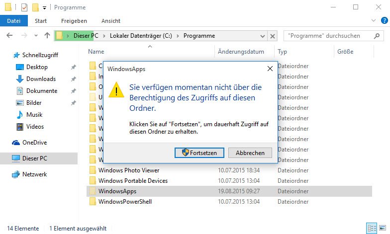 Windows 10 Speicherort Von Apps Offnen So Geht S Bei Verweigertem Zugriff