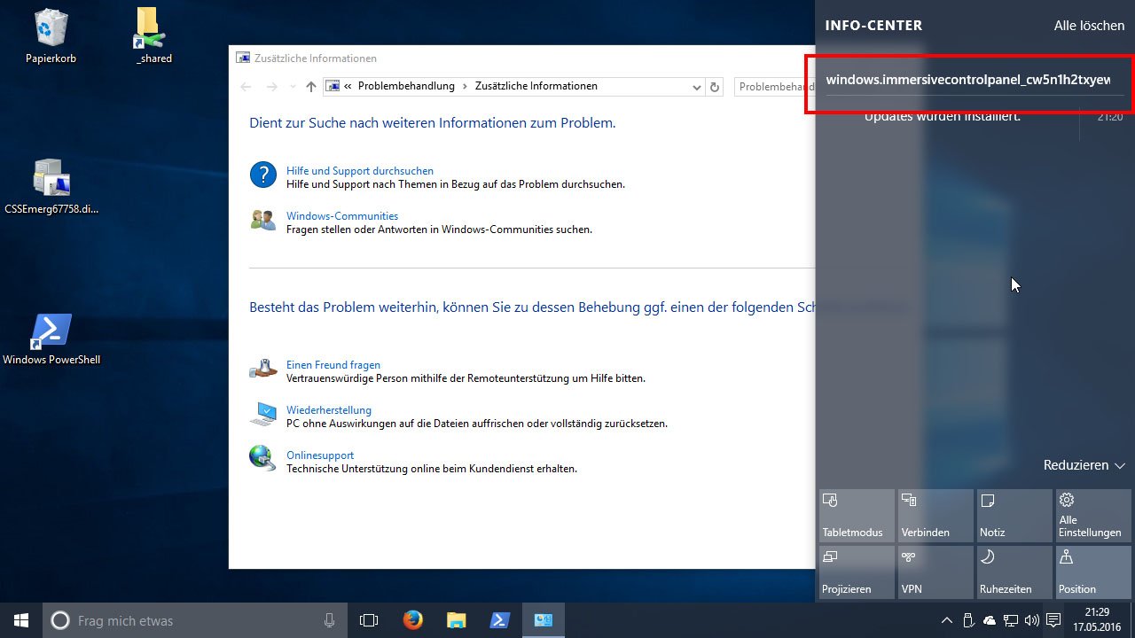 Windows 10 Startfenster öffnet Nicht