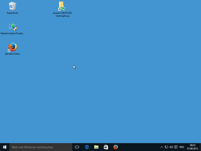 Nach dem Upgrade hatte Windows 10 bei uns Dateien, Hintergrund, Einstellungen und Programme ohne Fehler übernommen. Bild: GIGA