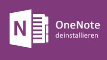 Windows 10: OneNote deinstallieren – so gehts