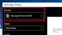 Windows 10: PDF erstellen – So geht's