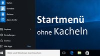 Windows 10: Kacheln entfernen – so geht's