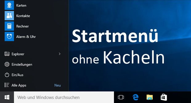 Windows 10: Kacheln entfernen – so geht's