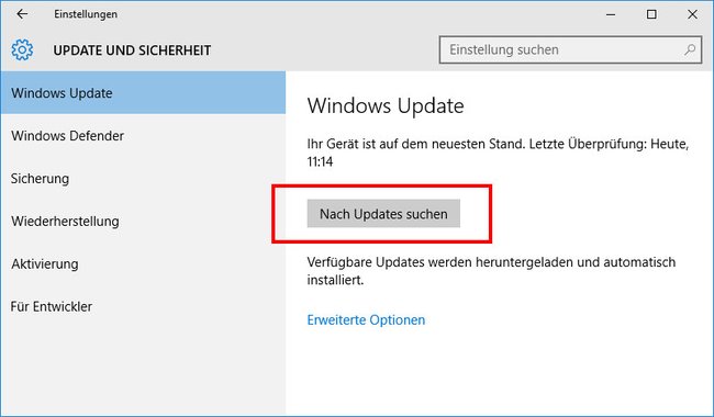 Windows 10: Updates sind oft kleinere Programm- und Betriebssystem-Aktualisierungen.