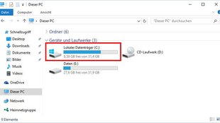 Wie groß ist Windows 10 nach der Installation?