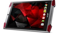 Acer Predator 8: Gaming-Tablet mit Intel Atom x7-Prozessor und 4 Frontlautsprechern