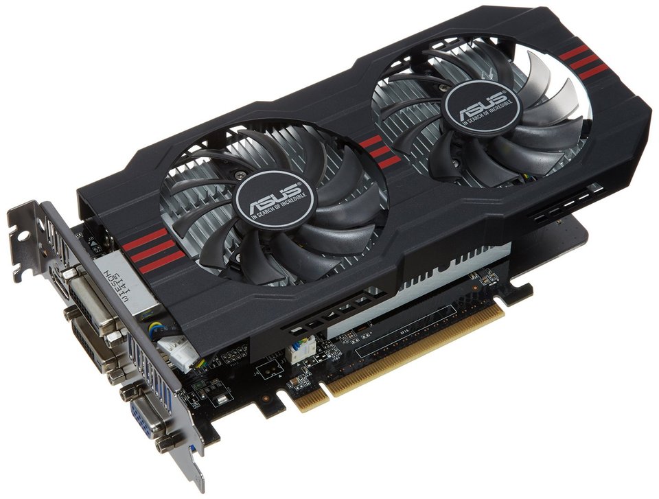 Die Asus NVIDIA GeForce GTX750TI OC bringt fürs Geld ordentlich Leistung.