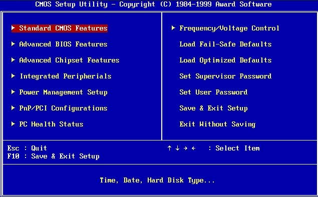 BIOS sind von der DOS-Ära inspiriert.