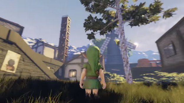 So schick sieht Ocarina of Time in der Unreal Engine 4 aus