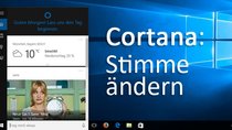 Cortana: Stimme ändern in Windows 10 – Geht das?