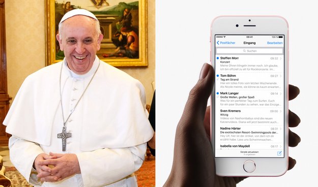 Papst Franziskus könnte iPhone-Lieferungen in den USA verzögern