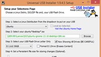 Universal USB Installer Download: Linux vom USB-Stick ausprobieren