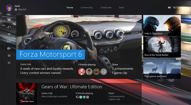 Xbox One: Das ist drin im November-Update