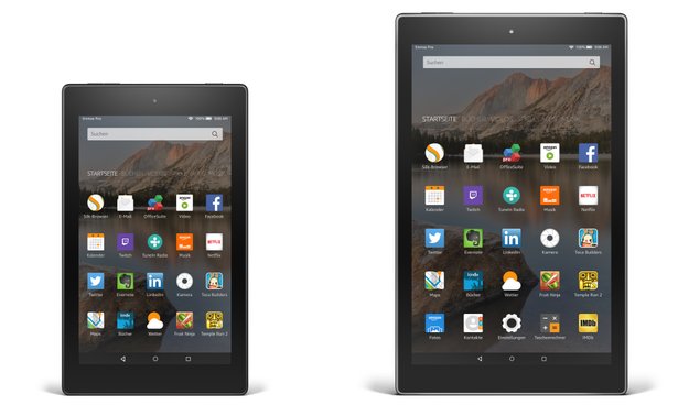 Amazon Fire HD 8 und Fire HD 10: Zwei neue Fire OS-Tablets im Hands-On-Video