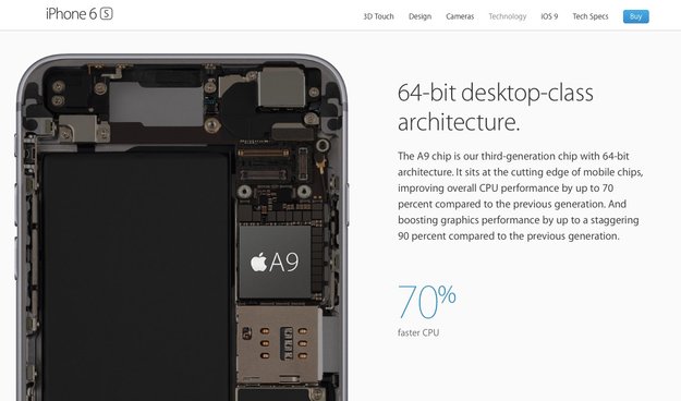 Benchmark: Apple A9 lässt alle anderen Mobil-Chips hinter sich