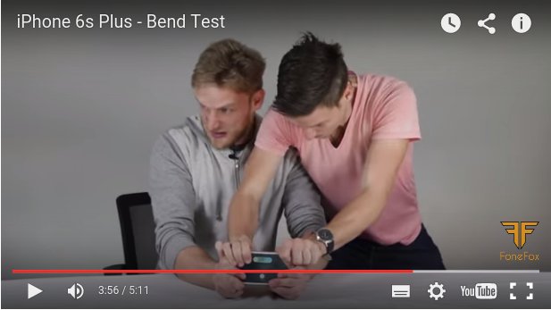 Nie wieder Bendgate – erste Tests zeigen: iPhone 6s lässt sich nicht verbiegen
