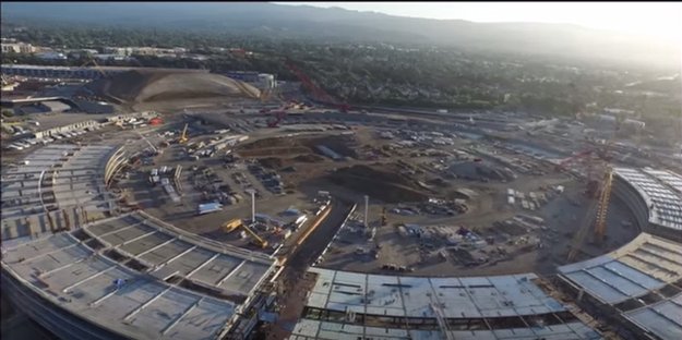 Apple Campus 2: Neues Fly-Over-Video, kommentiert von Steve Jobs