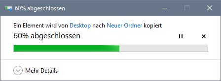 Ist die Datei fehlerhaft oder unvollständig heruntergeladen/kopiert, lässt sie sich nicht öffnen.