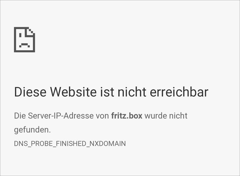 Fritzbox Nicht Aus Dem Internet Erreichbar Lösung: Fritzbox nicht erreichbar