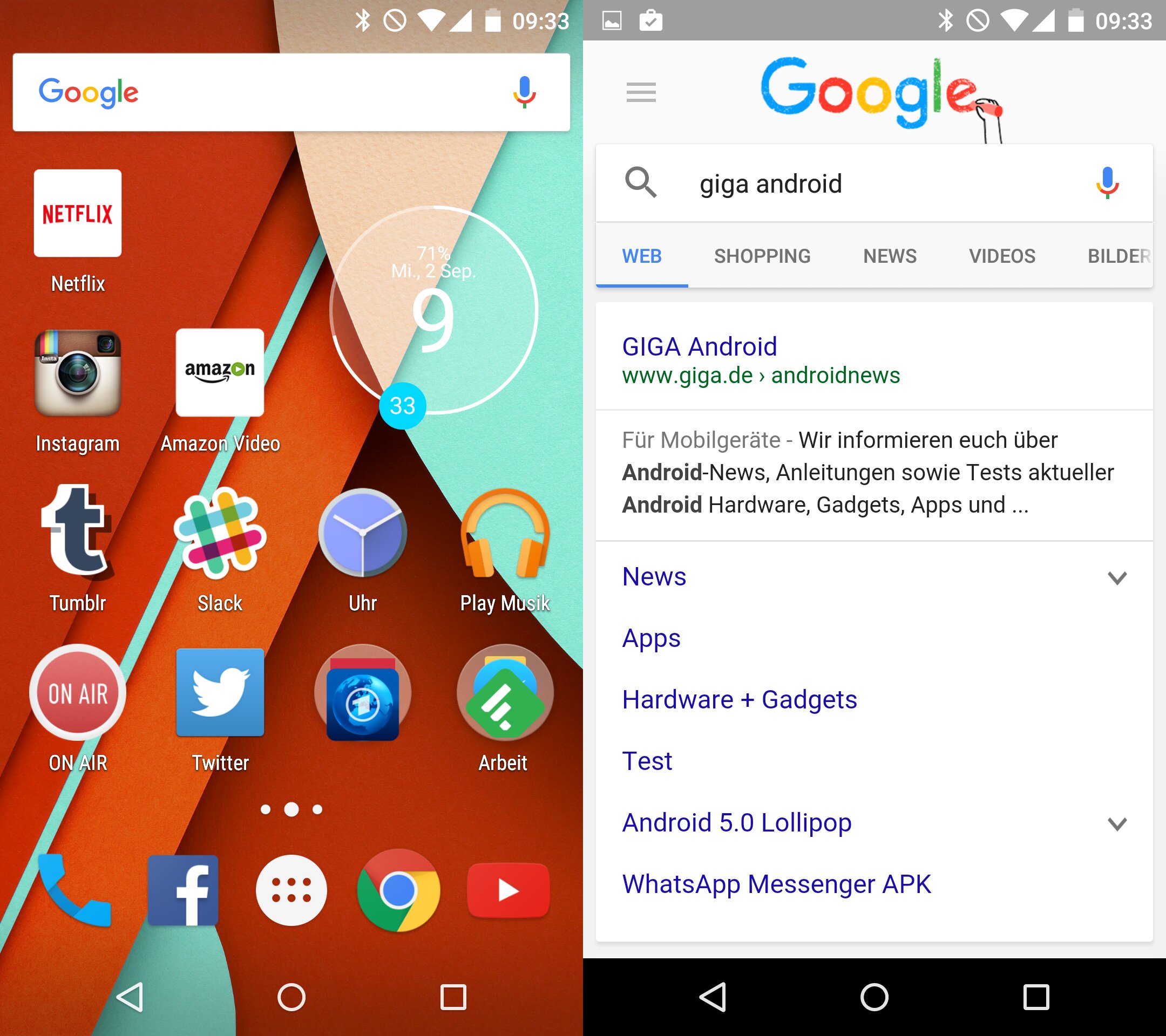 Google Redesign Neue Optik Fur App Now Karten Und Mobile Suche Apk Download