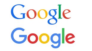 Google: Das neue Logo – Vorher-Nacher-Vergleich