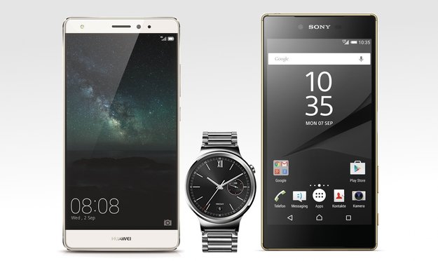 IFA-Neuheiten vorbestellen: Sony Xperia Z5-Serie, Huawei Mate S, Watch und Co. bereits gelistet