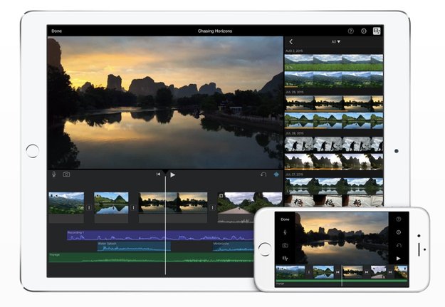 Apple bereitet iMovie auf iPhone 6s und iPad Pro vor