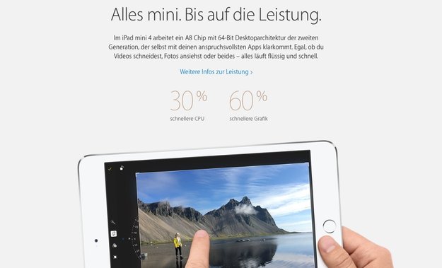 iPad mini 4: Langsamer als iPad Air 2, schneller als iPhone 6