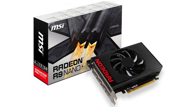 MSI R9 NANO 4G: Kompakte High-End-Grafikkarte vorgestellt