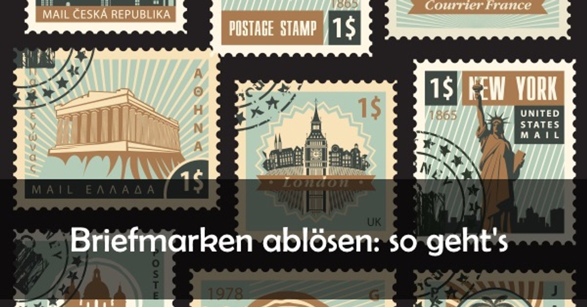 Briefmarke Ablösen Briefmarke Ablösen