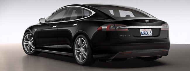 Tesla modell schwarz